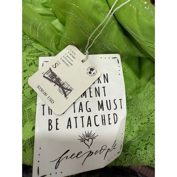 NWT Free People One Aurella Maxi Dress Size S - Picture 11 of 14